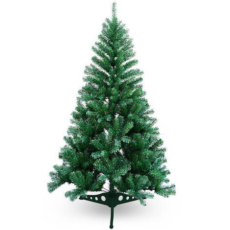 Hengda Christmas Tree 4ft Stand Xmas Bushy Pine Branches Green Artificial Christmas trees - Green