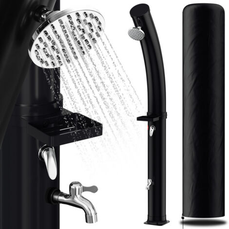 Hengda Doccia solare da esterno Doccia solare per piscina Doccia solare da giardino 35L Curvata