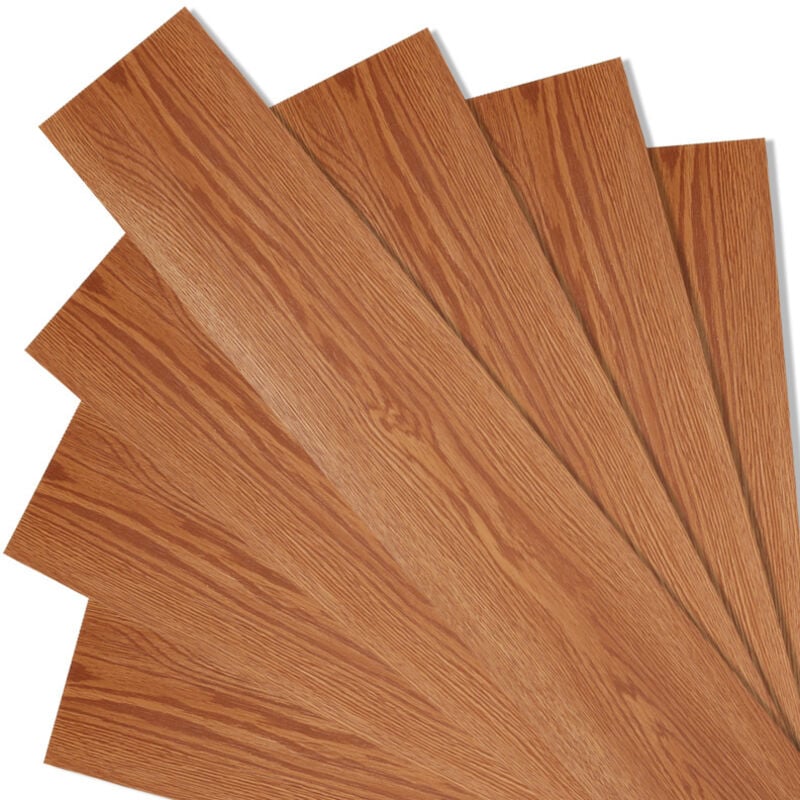 EINFEBEN env.10m² Sol vinyle Chêne Classic Chêne chaud Stratifié vinyle autocollant