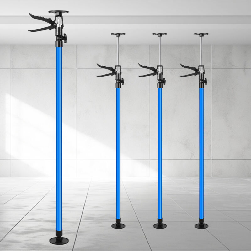 Tai de soutien télescopique 115-290cm Étai de montage Support à serrage rapide en acier Kit de 4 - Hengda