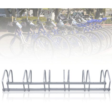 Fahrradständer Aufstellständer Bike Bodenständer Fahrradhalter für 6 Fahrräder A 