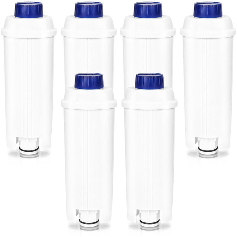 Hengda - Filtre eau pour Delonghi remplacement pour DeLonghi dls C002 ecam etam EC680 EC800 machine à café automatique 6x