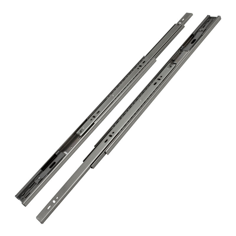 Glissières de tiroirs Coulisses pour charges lourdes softclose Coulisses à sortie totale 45mm 650mm 2X