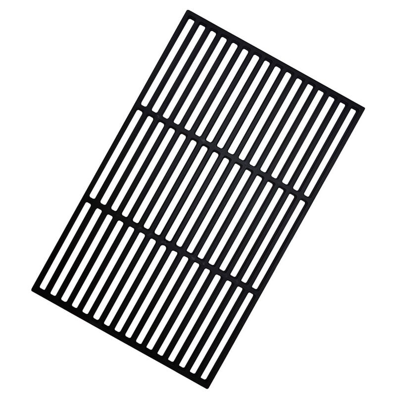 Grille de cuisson en fonte émaillée Grille bbq Carrée Terrasse Jardin 42x28cm - Hengda