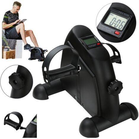 Heimtrainer Trainingscomputer Mini Bike Arm und Beintrainer Fahrradtrainer LCD 