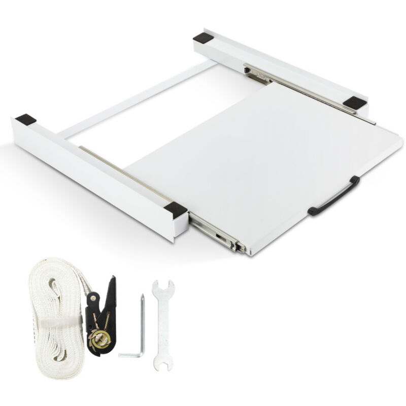 Kit de superposition universel pour lave-linge Kit de superposition accessoire pour machine à laver Blanc 60x54cm - Hengda