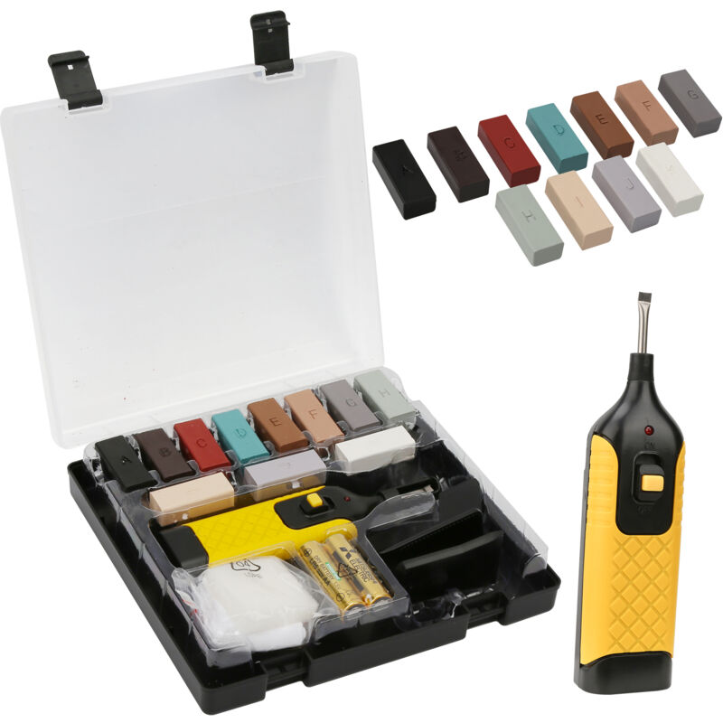 Hengda Kit d'outils de Réparation de Carrelage en Céramique. Kit d'outils Multifonctions pour la Réparation de Carreaux de Remplissage