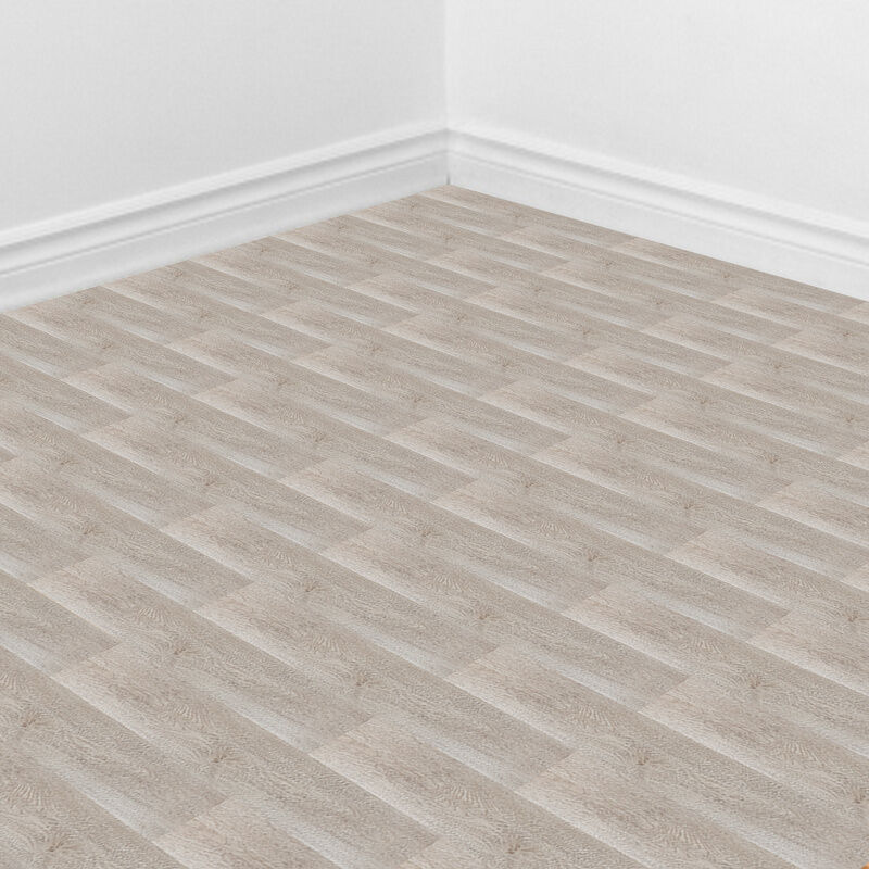 Lames de sol pvc adhésives.Boite de 7 lames vinyle auto.adhésives.Chêne blanc. env.1m² - Hengda