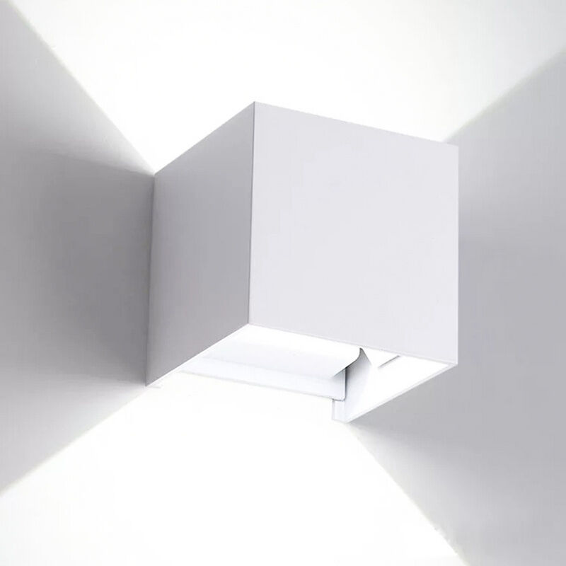 Image of Lampada da parete a led Illuminazione a parete Deco IP65 Lampada da parete per scale esterne interne 7W Bianco freddo - Bianco - Hengda