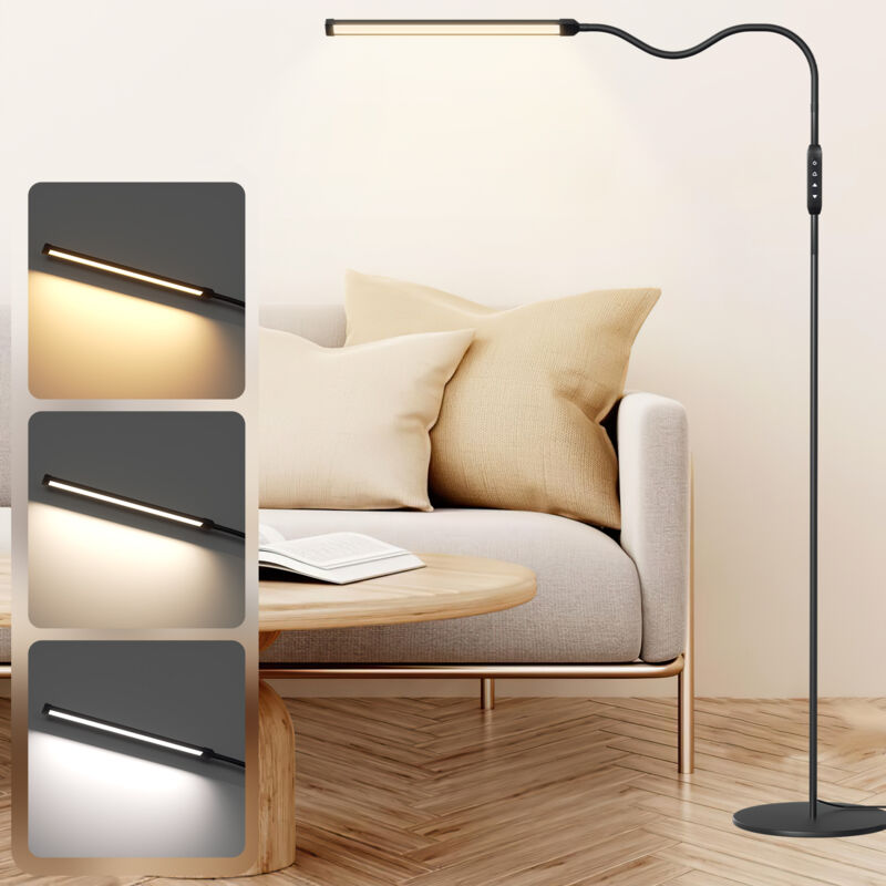 Lampada da terra a led. lampada da terra da 9W con...