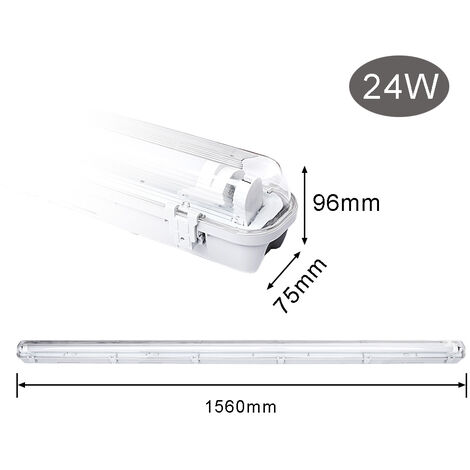 Tubo LED T8 de 18W y 120 cm 4500K - Brico Profesional