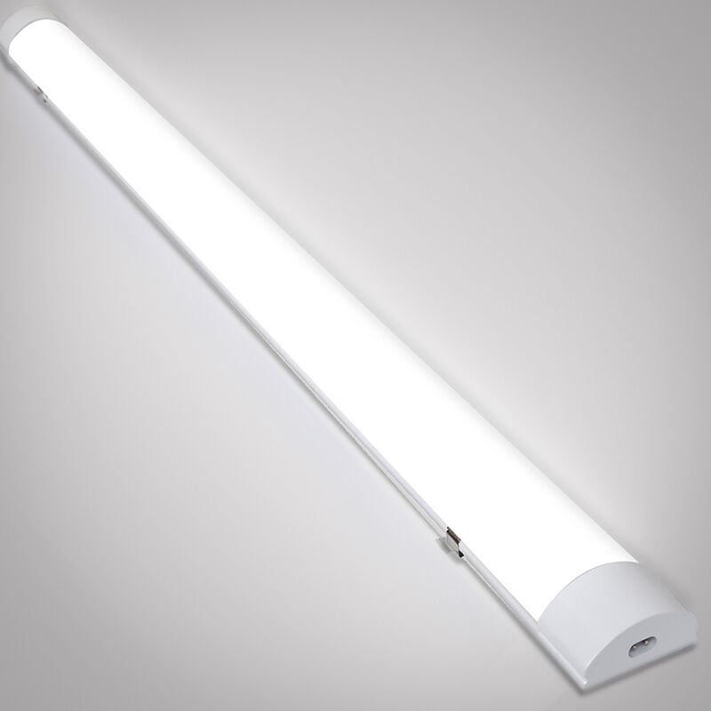Lampe led pour locaux humides blanc neutre Cave Atelier Lampe à vasque 120cm - Hengda