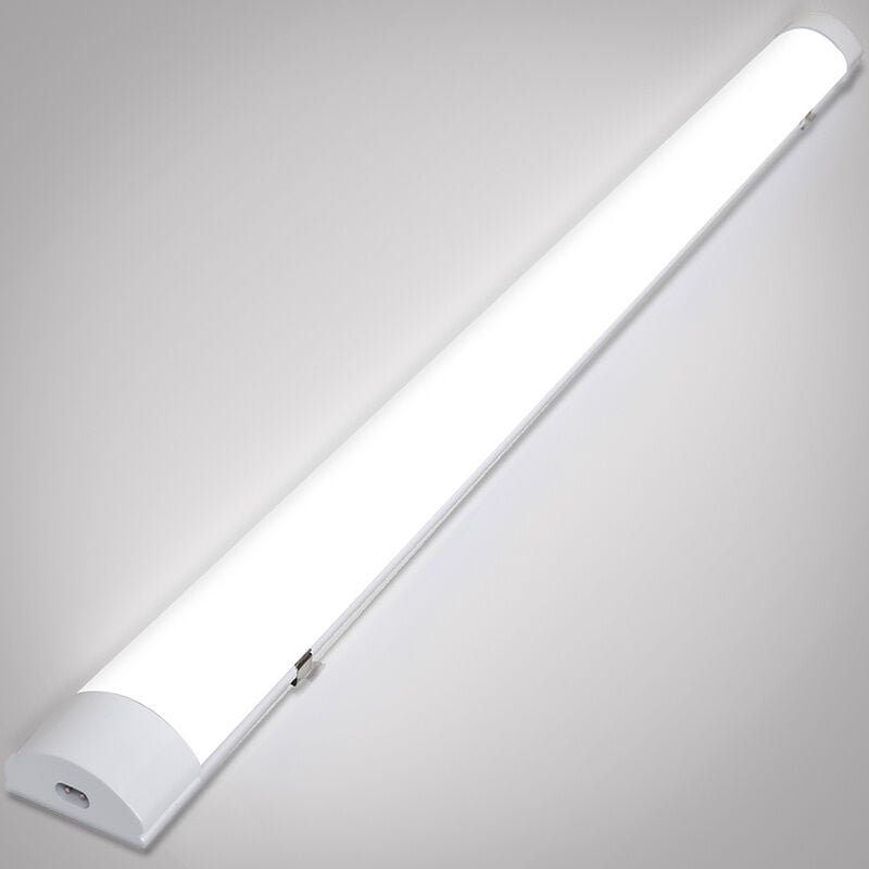 Lampe led pour locaux humides blanc neutre Cave Atelier Lampe à vasque 60cm - Hengda