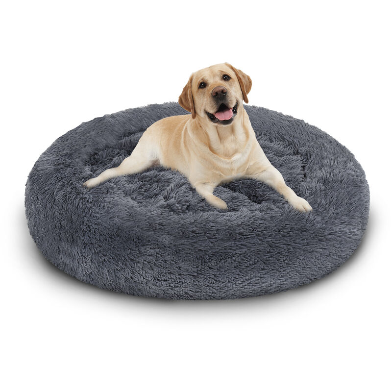 Letto per cani Letti per cani lavabili Cuscino morbido per gatti Letto per gatti Grigio scuro 80cm - Hengda