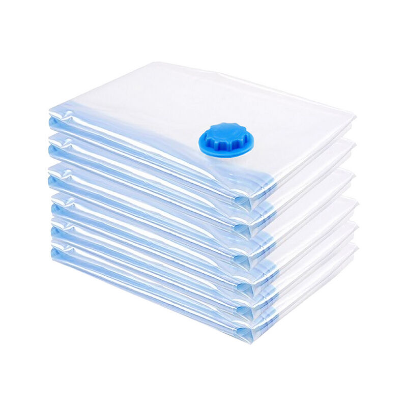 Hengda - Lot de 6 Sac Housse de Rangement.100x120cm sac d'aspirateur sac à vêtements sous vide