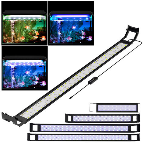 HENGDA Luce di rampa dell'acquario del LED. bianco rosso blu. risparmio energetico. 10W. 35-50cm