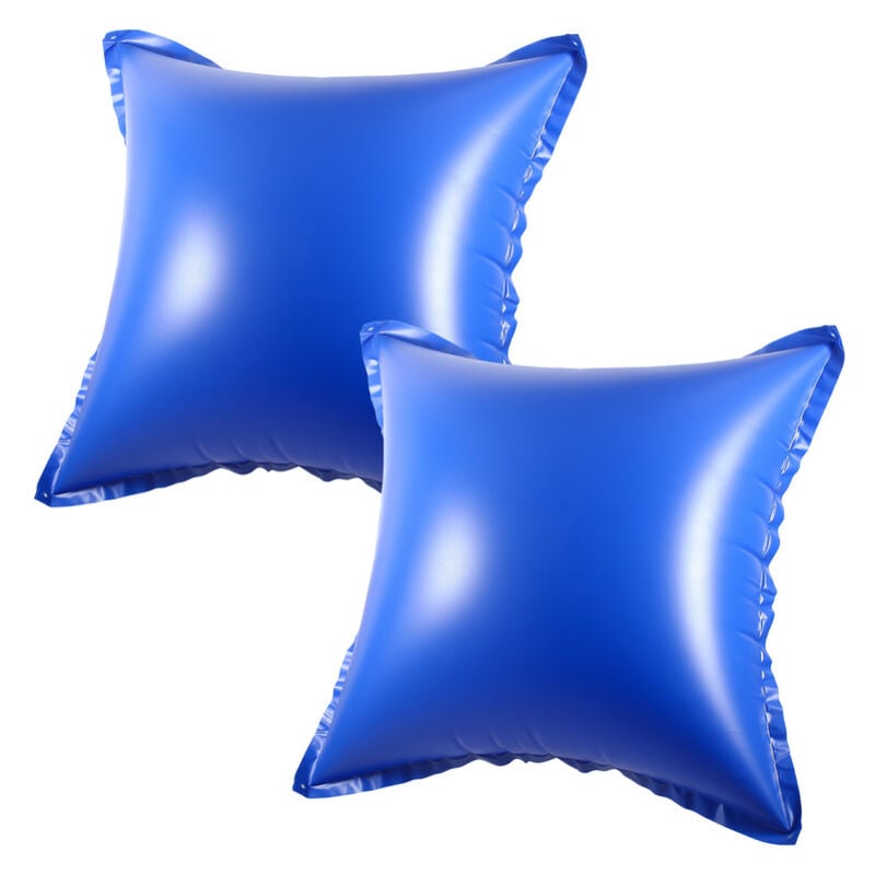 Oreillers gonflables de housse Coussin gonflable pour couverture de piscine hors-sol 122 x 122 x 60 cm 2pcs - Hengda