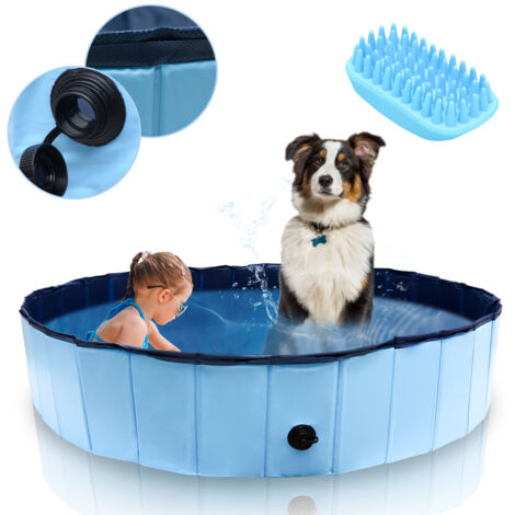 Hengda Piscina per cani piscina di ricambio blu patch piscina piscina pieghevole piscina pet 160 cm