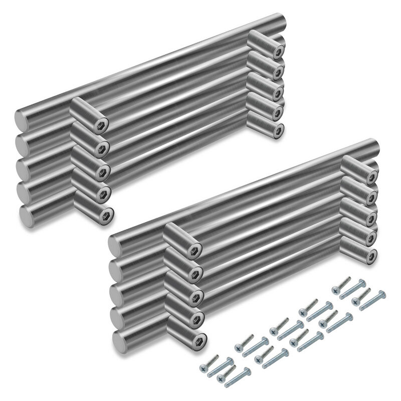 Poignées de meubles Poignée de porte Poignée de meuble Poignée de cuisine 188x128x12MM 20 pièces - Hengda