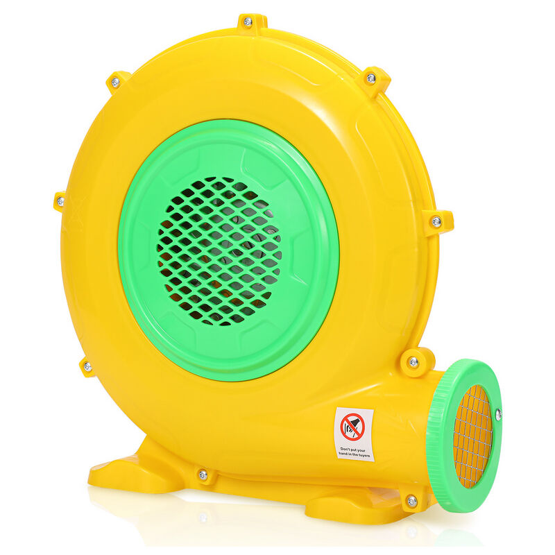 Image of Hengda Pompa dell'Aria 370W Pompa Elettrica Gonfiabile Ventilatore per Castelli Gonfiabili Giallo