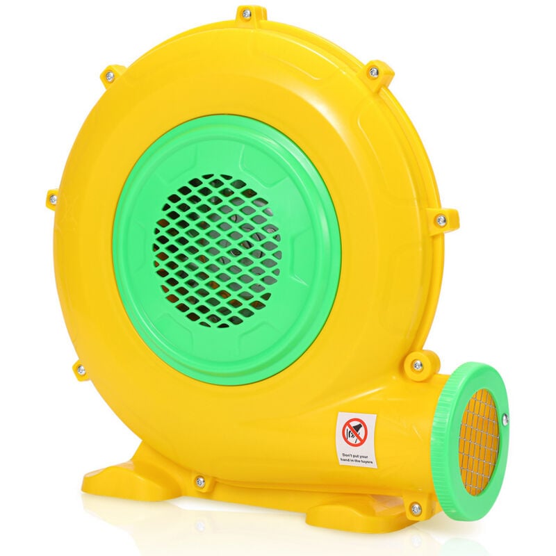Image of SWANEW Pompa dell'Aria 370W Pompa Elettrica Gonfiabile Ventilatore per Castelli Gonfiabili Giallo