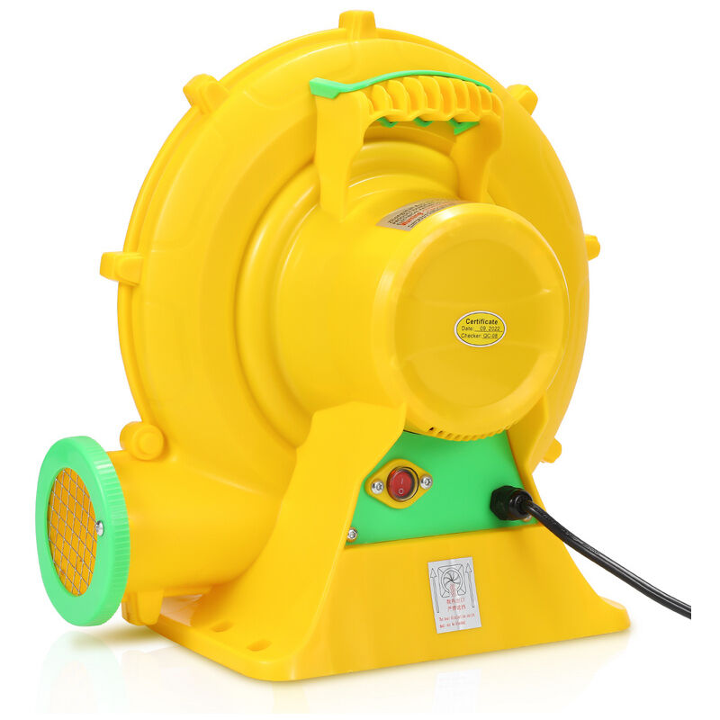 Image of Hengda - Pompa dell'Aria 550W Pompa Elettrica Gonfiabile Ventilatore per Castelli Gonfiabili Giallo