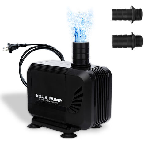 Hengda Pompe de fontaine 15W 1500/h, pompe de bassin, pompe de fontaine, pompe de jardin, pompe à courant, pompe à filtre