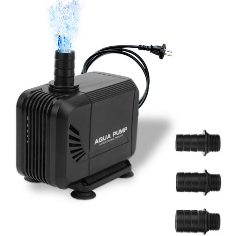 Hengda Pompe de fontaine 40W 3000/h, pompe de bassin, pompe de fontaine, pompe de jardin, pompe à courant, pompe à filtre