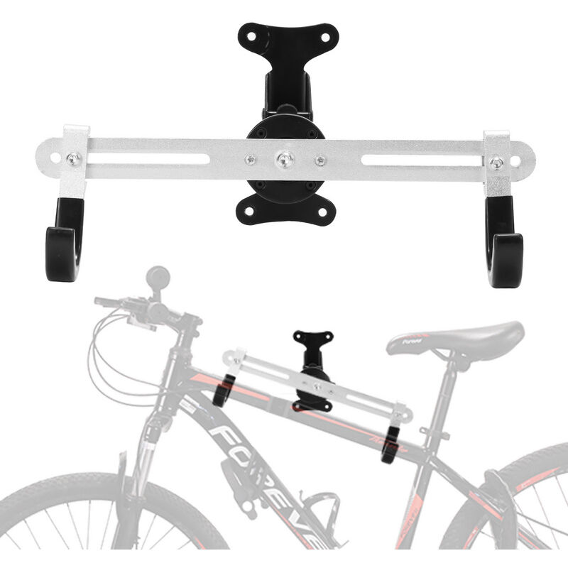 Image of Portabici pieghevole - Supporto da parete per bici da corsa salvaspazio - per garage e appartamento - Hengda