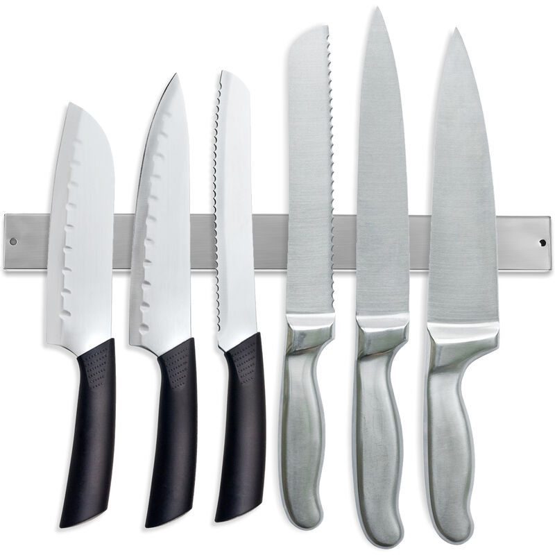 Porte-couteau 40cm bande magnétique 304 bande de couteau magnétique en acier inoxydable 1x - Hengda