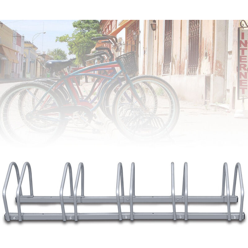 Image of Supporto per biciclette di installazione supporto per biciclette supporto bici bici da bici da 5 ruote - Hengda
