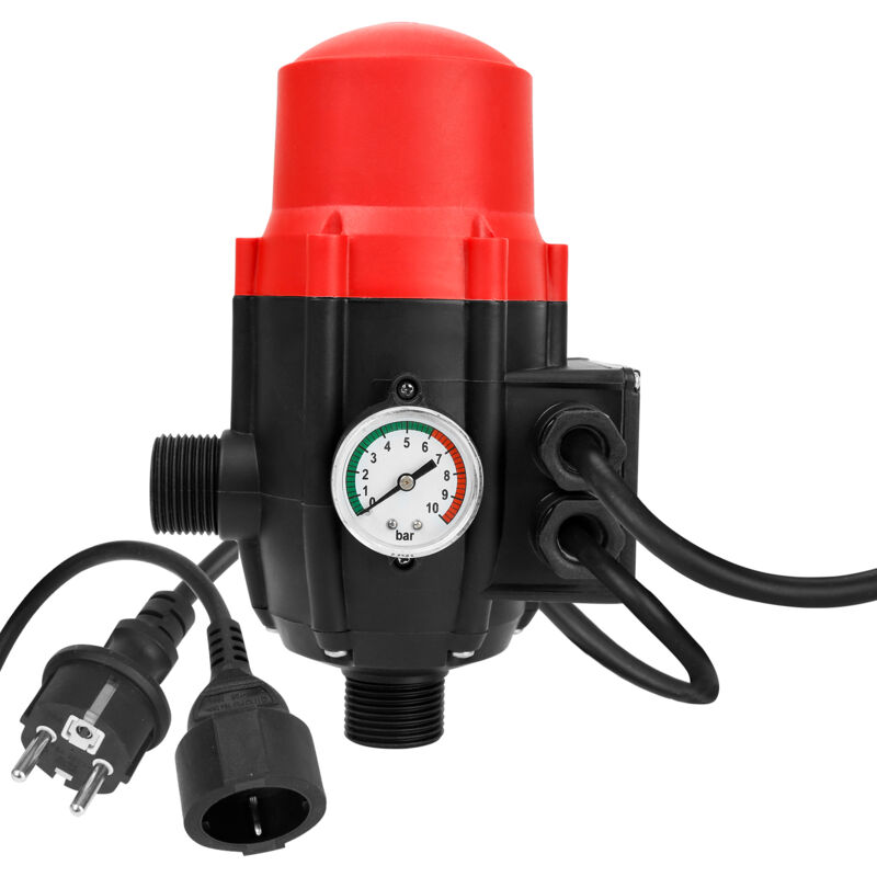 Swanew Pressostat avec cordage DPS-3 230V 1-phase pour pompe domestique pompe puits Avec câble