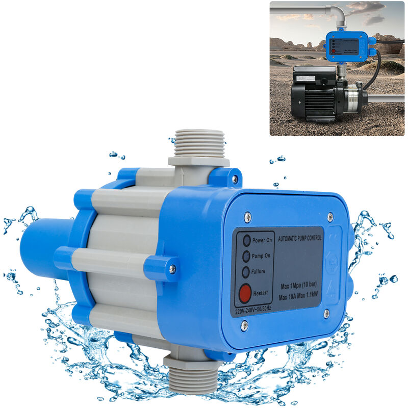 Pressostat sans cordage DPS-1 230V 1-phase pour pompe domestique pompe puits - Hengda