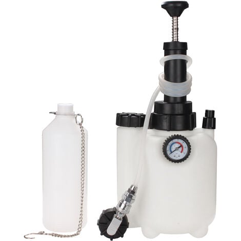 Hengda Purgeur de frein Adaptateur E20 Purgeur de frein Flacon collecteur 3L