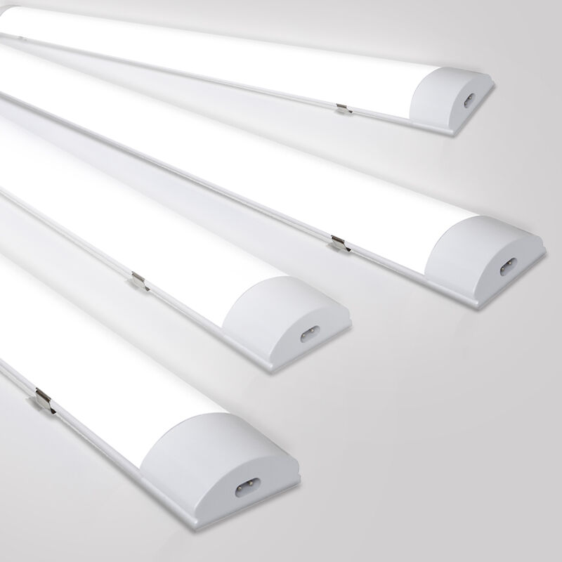 Hengda - Réglette led étanche tubes led 60cm 18W interconnectable traversante IP65 Plafonnier led pour locaux pièces humides Blanc Neutre