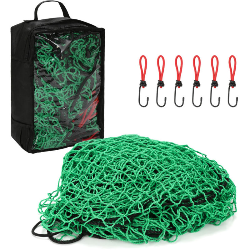 NN Telone In Tessuto Con Elastico Per Rimorchio E Container - Sicurezza Carico - Bordo Rinforzato E Occhielli In Ottone - Varie Misure Disponibili - 2