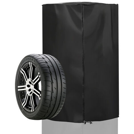 Tire Cover Set de 4, Pneu Film Aluminium étanche de Protection