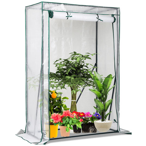 Hengda Serre de jardin, Idéale pour Faire Pousser et Protéger vos Plantes en Toutes Saisonsprotège les Plantes, Fleurs ou Légumes(100*50*150CM)