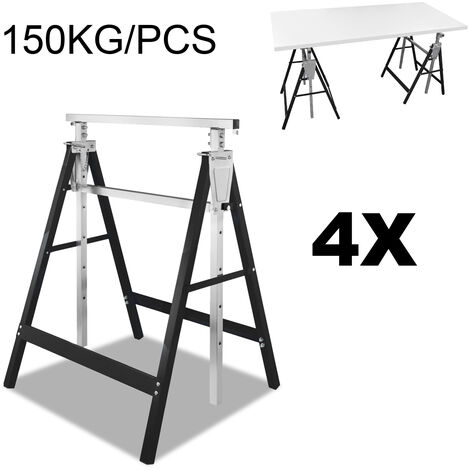 Set 2 cavalletti da lavoro pieghevoli Stanley - Portata 362 kg (Junior  STST1-70355)