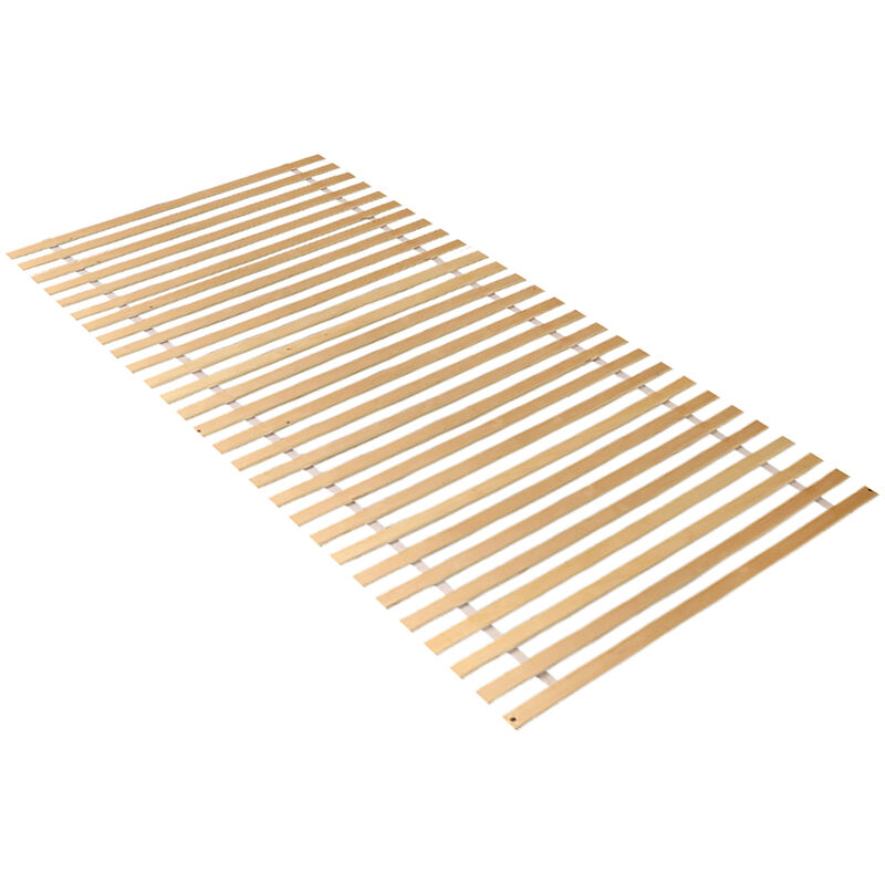 Sommier à lattes. confort. 90x200cm max.150kg.28 lattes. matelas pour le lit. sommier à roulettes premium - Hengda