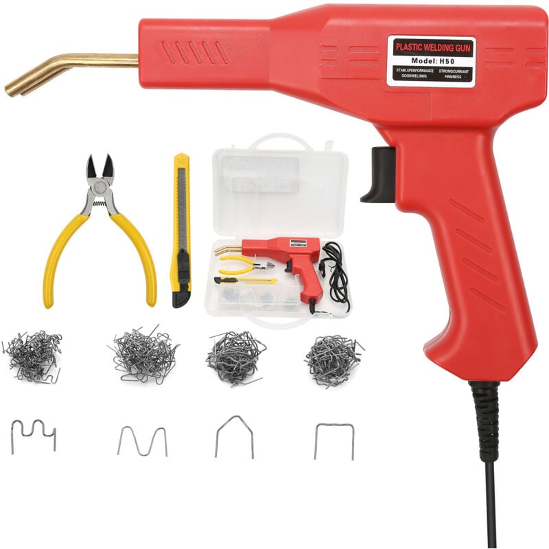 Hengda - einfeben Soudeurs de plastiques pratiques agrafeuses à chaud Machine agrafe de réparation de pare-chocs