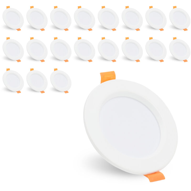 Einfeben Spot encastrable led 5W blanc froid 400LM 3200K set spot encastrable plafonnier 220V