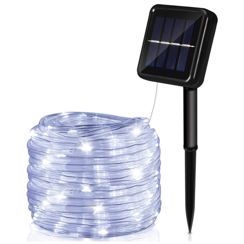 Image of Stringa di luci solari - 32M 300 led - Impermeabile - Bianco freddo - Hengda