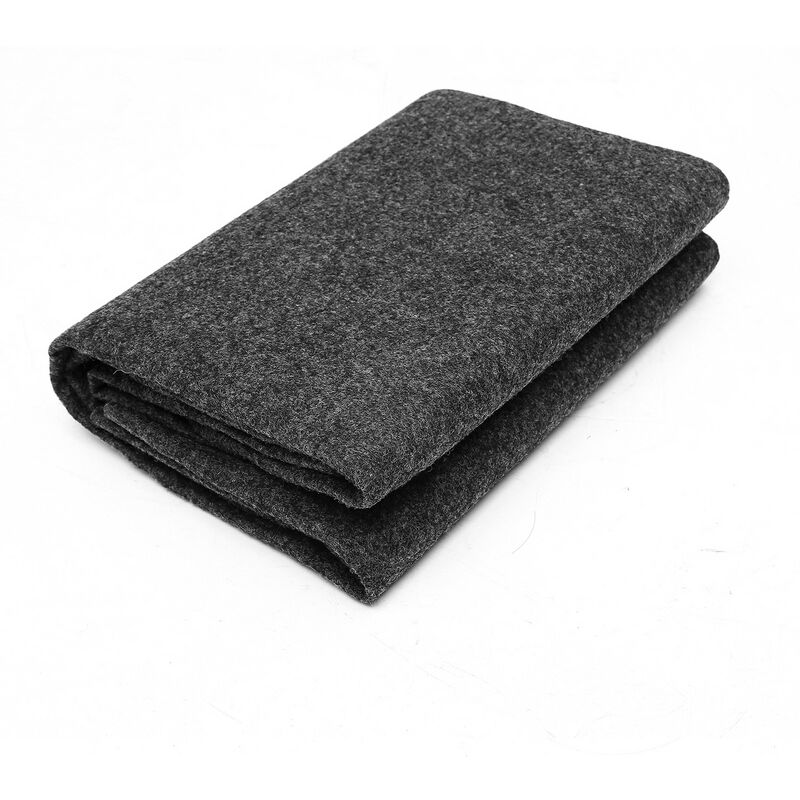 Tolletour - Hengda Tapis de barbecue Tapis de protection pour barbecue en extérieur. paillasson. tapis de sol. tapis de barbecue. tapis ignifuge gris