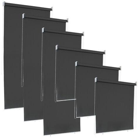 Tende a Rullo Per Interni Senza Forare 75 x 240 cm Blackout, opaco,  Protezione Solare Avvolgibile Termica Isolante Kit di montaggio incluso, per  finestre e porte, Porpora : : Casa e cucina