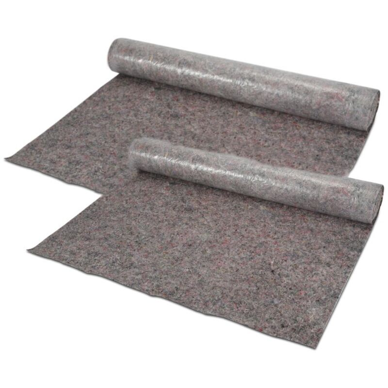 Einfeben Toile protection peintre 220 g/m² Bâche de protection peintre non-tissé de protection pour peintres en polyéthylène 2x 50m