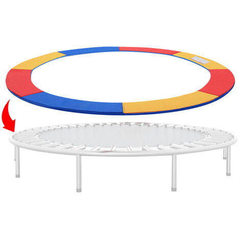 Hengda Trampoline bord couvre trampoline ressort housse de protection latérale ø244cm Coloré - Coloré