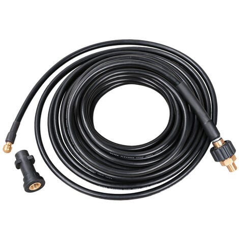 Hengda Tuyau pour nettoyeur haute pression Tuyau déboucheur flexible noir Nettoyage de canalisations