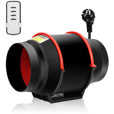 HENGDA 310m³/h avec télécommande- 100mm 40W