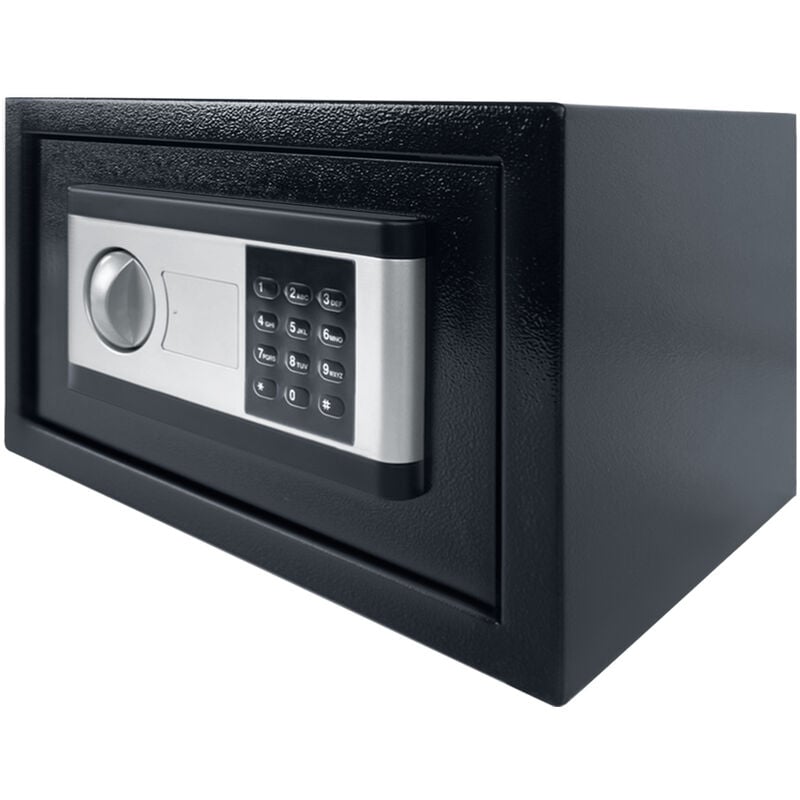Hengmei - Tresore Safe 12L Elektronischer Wandtresor, Möbeltresor Geldkassette Tresor Feuerfest Wasserdicht, mit zahlenschloss und Schlüssel,